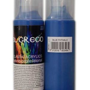 Мулти-хибридна акрилна боя Blue Fhthalo 130ml
