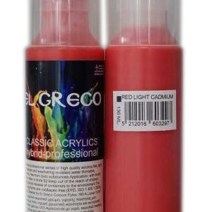 Мулти-хибридна акрилна боя Red Light Cadmium 130ml