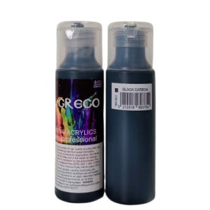 Мулти-хибридна акрилна боя Black Carbon 130ml