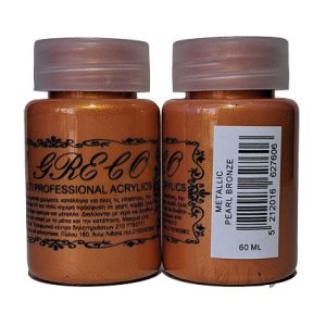 Мулти-хибридна акрилна боя металик 60ml Pearl Bronze
