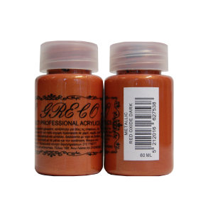 Мулти-хибридна акрилна боя металик 60ml Red Oxide Dark