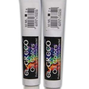 Маслена боя  White Titanium 50 ml