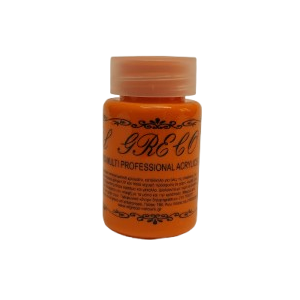Мулти-хибридна акрилна боя Orange Cadmium 60ml