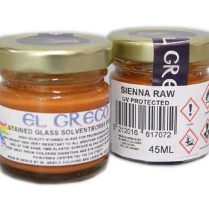 Витражна боя Sienna Raw 45ml