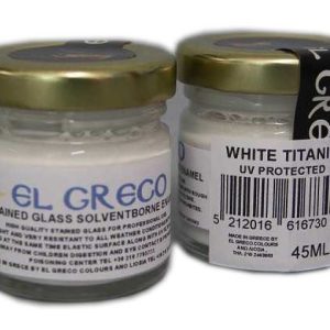 Витражна боя White Titanium 45ml