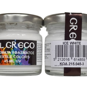 Боя за текстил 45мл Ice White
