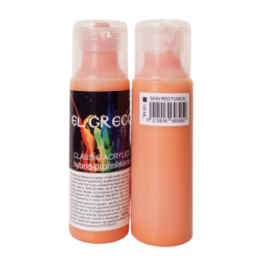 Мулти-хибридна акрилна боя Skin Red Fusion 130ml