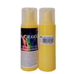Мулти-хибридна акрилна боя Yellow Canary Cadmium 130ml