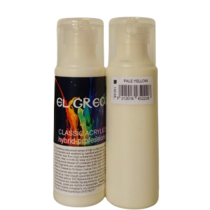 Мулти-хибридна акрилна боя Pale Yellow130ml