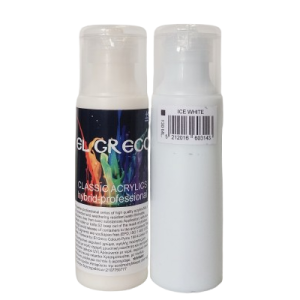 Мулти-хибридна акрилна боя Ice White130ml