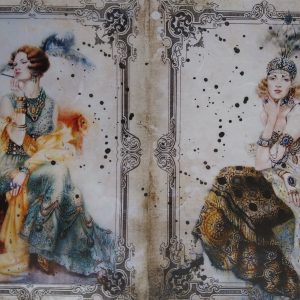 Декупажна оризова хартия 1734