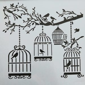 Шаблон KU014 25х25см