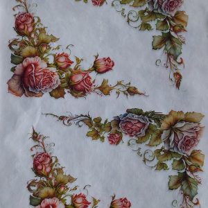 Декупажна оризова хартия ST0372