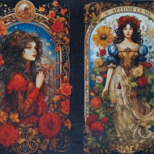 Декупажна оризова хартия ST0375