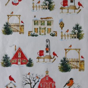 Декупажна оризова хартия ST0438