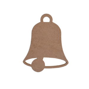 Коледна декорация камбанка от MDF D-7