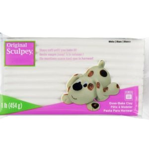Полимерна глина Бяла Original Sculpey, 454гр