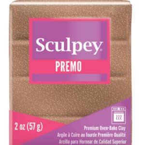 Полимерна глина Premo! Accents Sculpey 57гр Rose Gold Gliter
