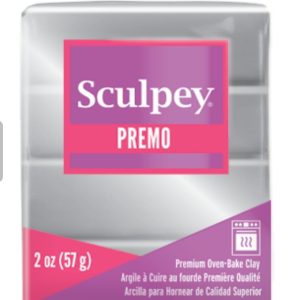 Полимерна глина Premo! Accents Sculpey 57гр Silver