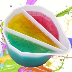 Разделна чаша за изливане 3 отделения