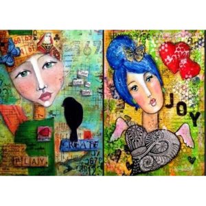 Декупажна оризова хартия 1257