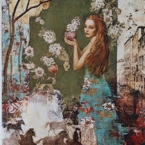Декупажна оризова хартия 1762