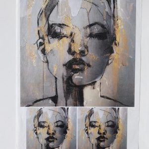 Декупажна оризова хартия 152